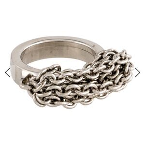 Vita Fede Elegant Silver Chain Ring